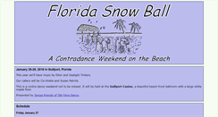 Desktop Screenshot of floridasnowball.tampabaycontra.com